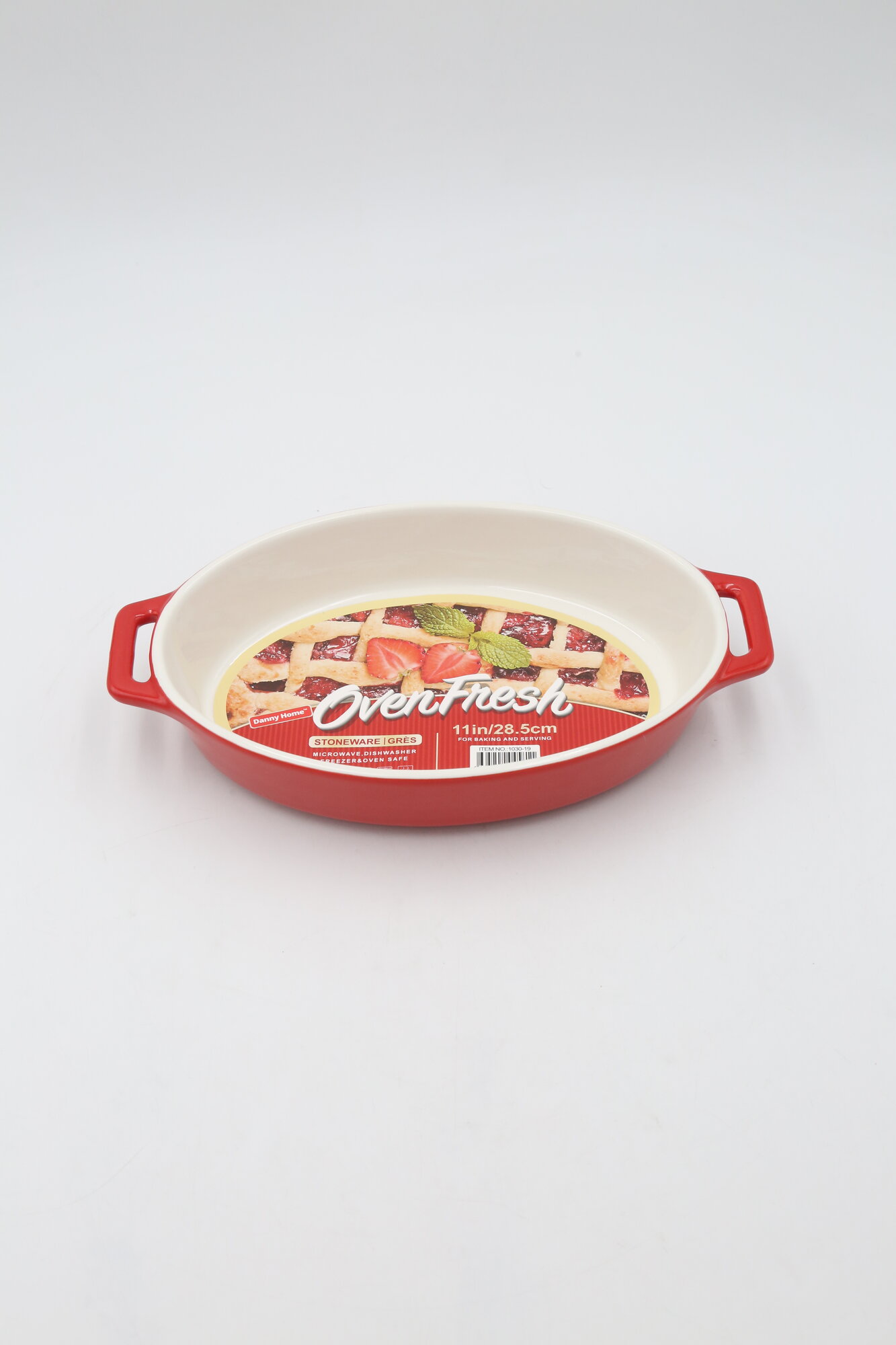 Форма для запекания (керамика) HOMEZAZA DANNY HOME 1030-19 28,5х17х5см 1шт 6х1