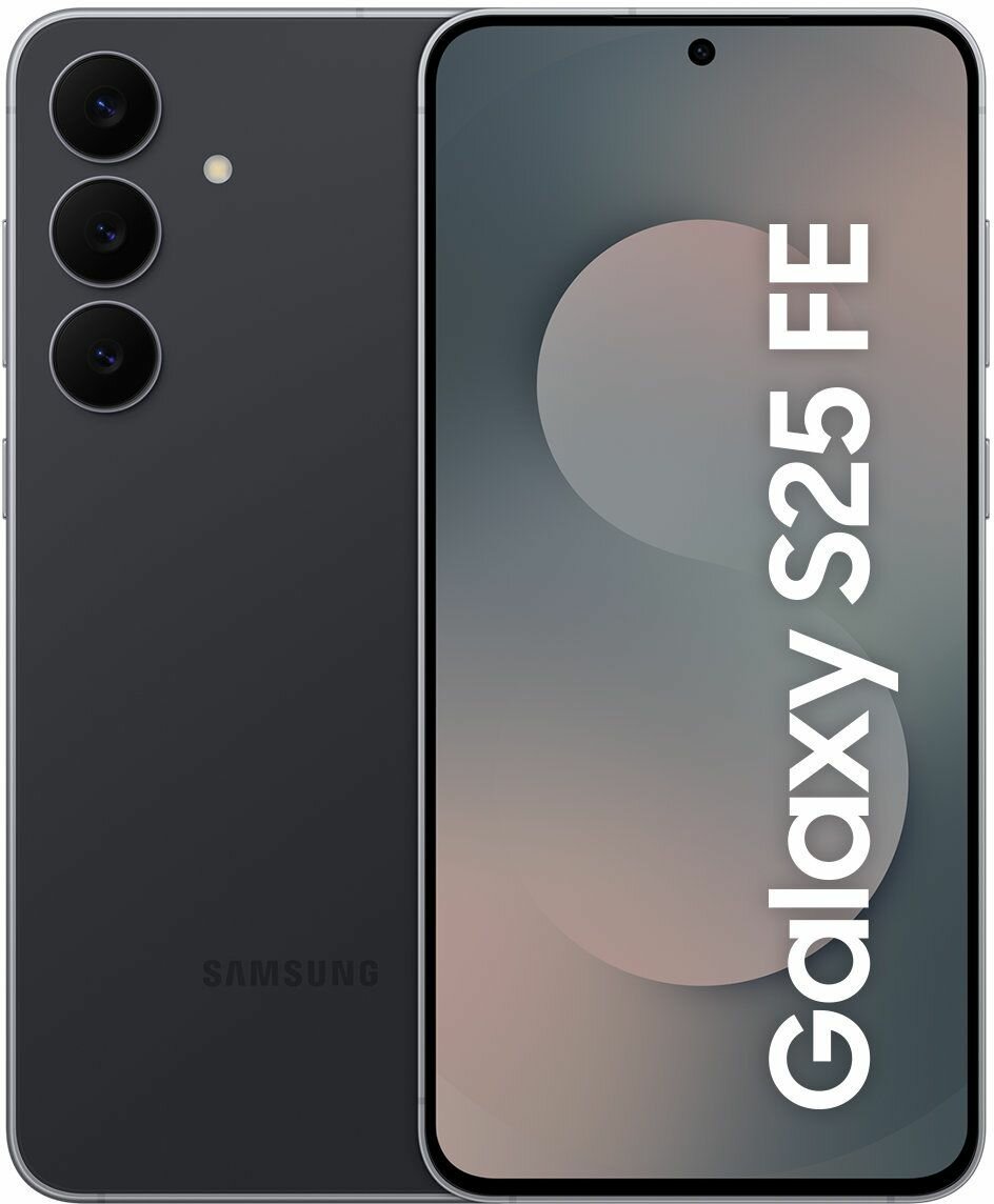 Смартфон Samsung Galaxy S25 FE 8/256Gb Global Jet Black (Черный)