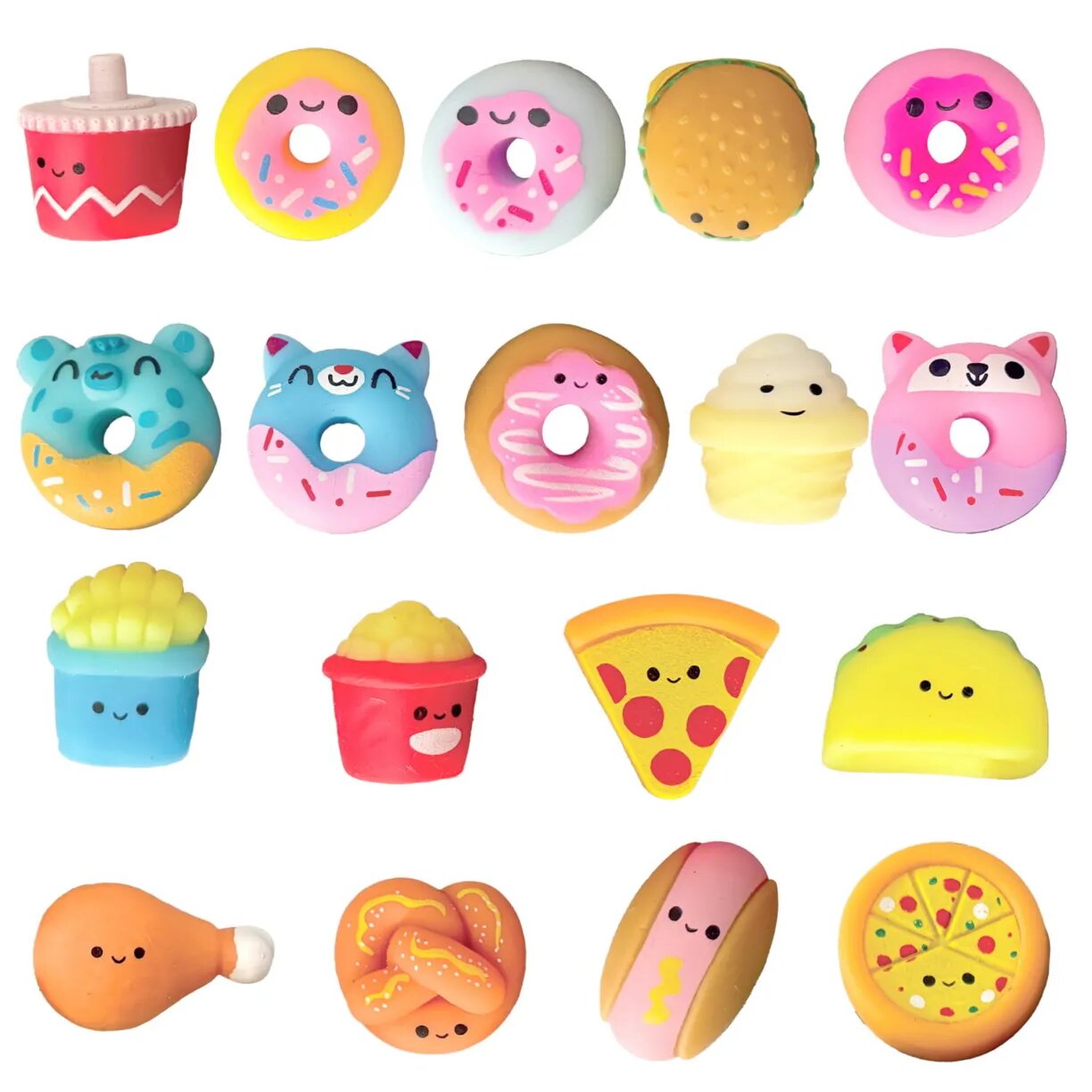 Антистресс 1Той Крутой Замес Няшка Вкусняшка мини тянучка Т26172 3+