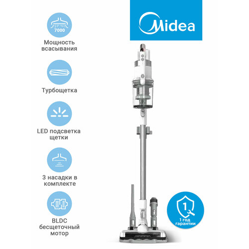 Вертикальный беспроводной пылесос Midea VSS1800