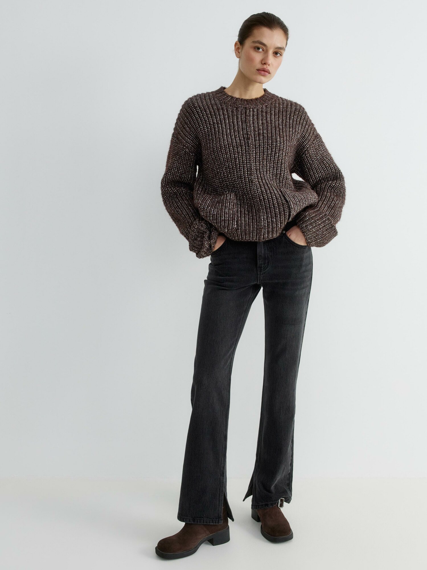 Джинсы клеш Sela