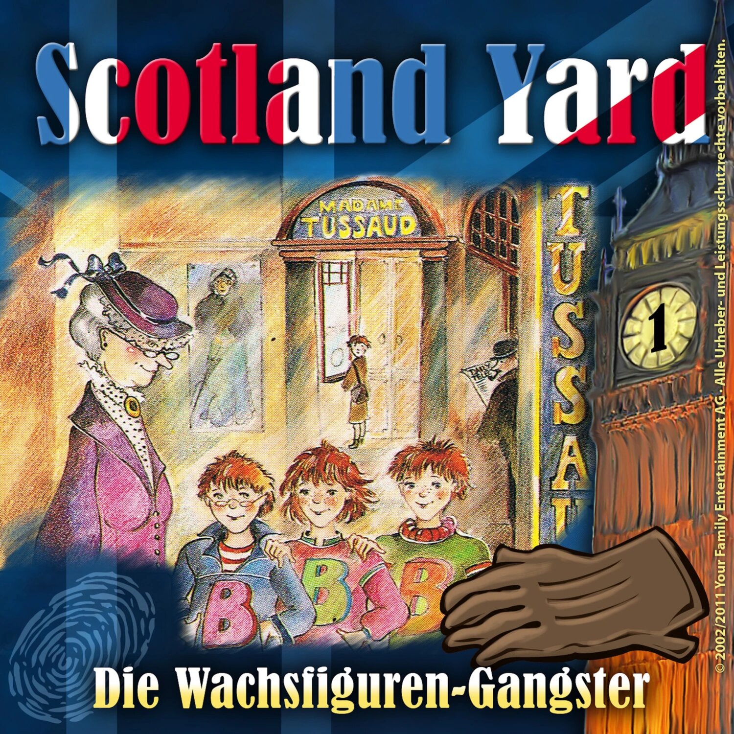 Scotland Yard, Folge 1: Die Wachsfiguren-Gangster [Аудиокнига]