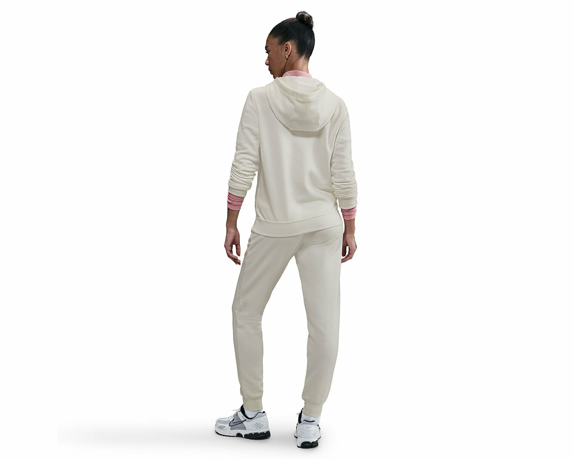 Худи спортивное NIKE Club, размер L, , молочный — фото 1