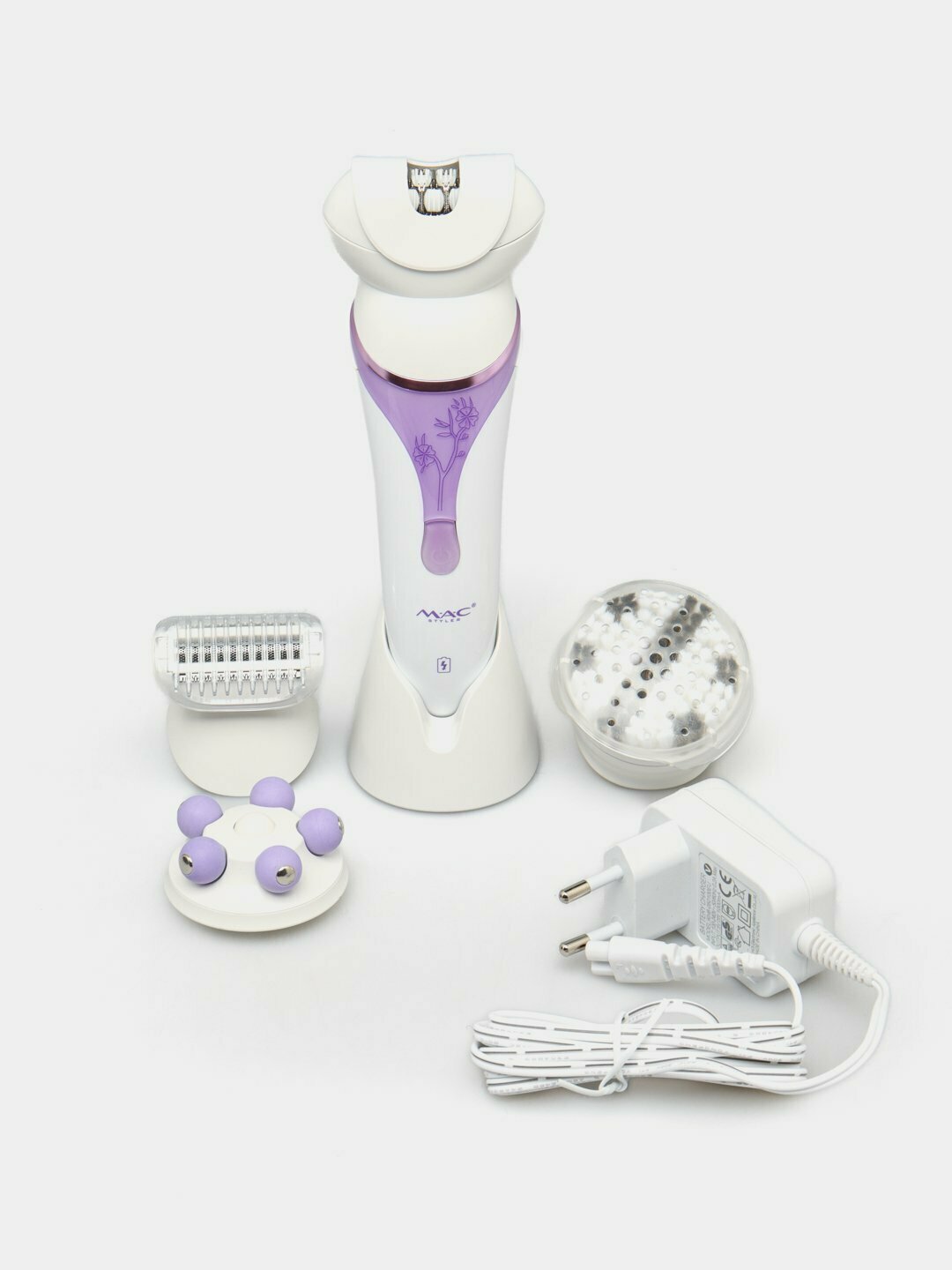 Эпилятор MC 7720, 4 в 1, для тела, подмышечной зоны, бикини, 36 пинцетов — фото 1