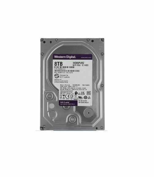 Жесткий диск WD Purple WD85PURZ, 8ТБ, HDD, SATA III, 3.5"