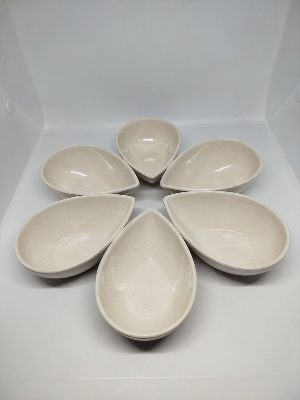 Соусница в форме капли 6 шт — фото 1