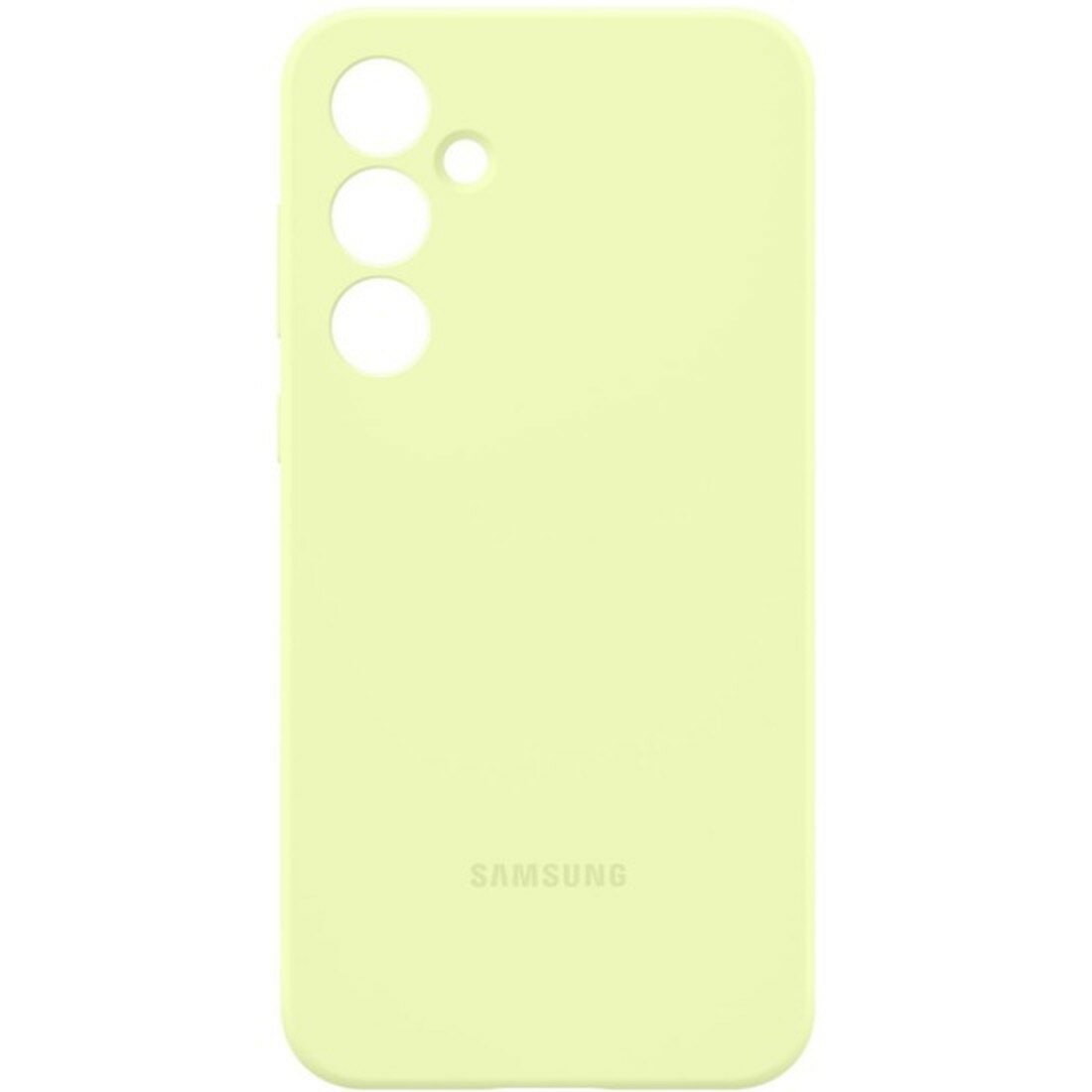 Чехол Samsung для Galaxy A55 Silicone Case, лайм (EF-PA556TMEGRU)
