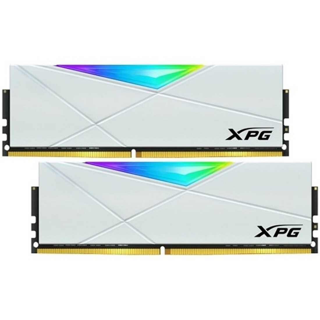 Оперативная память Adata DDR4 16Gb (2x8Gb) 3600MHz pc-28800 XPG Spectrix D50 RGB White (AX4U36008G18I-DW50)