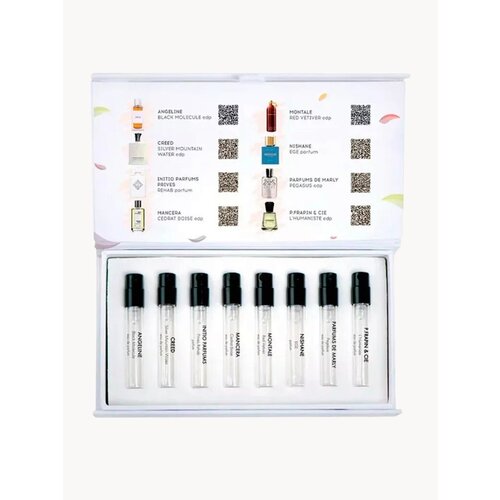 Набор одеколонов Aroma Box Водолей мужской 15 мл 8 штук 2342₽