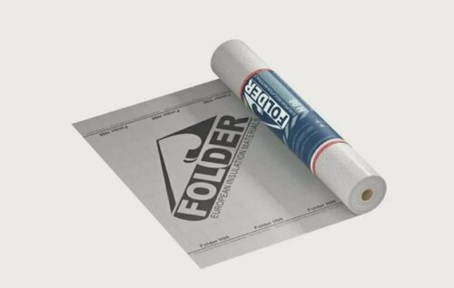 Изображение товара Гидроизоляционная плёнка Folder Silver D, двухслойная, 1,5х50 м, 75м2