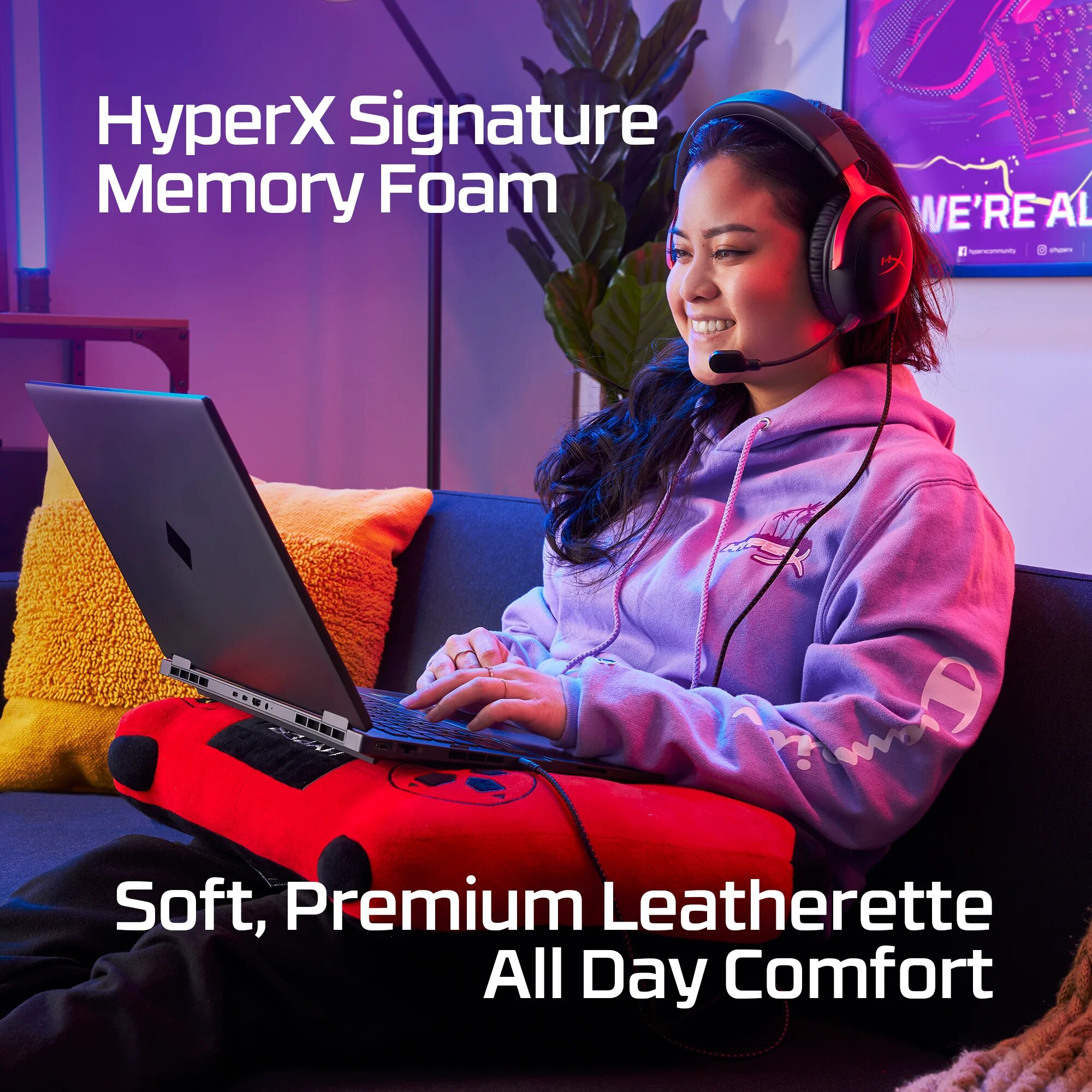 Проводные наушники HyperX Cloud III, проводные, игровые, красный