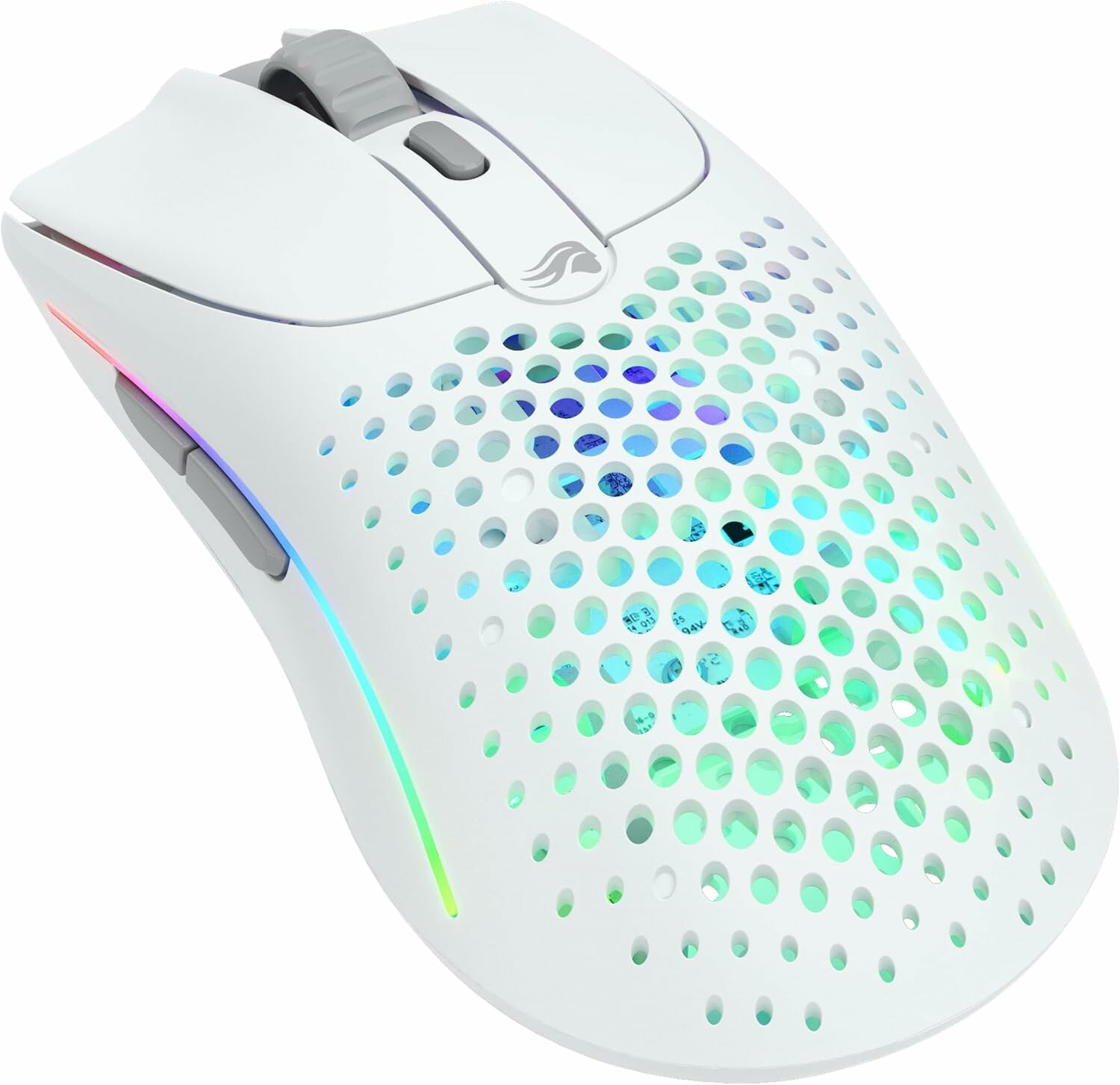 Glorious Model O 2 Wireless — беспроводная игровая мышь, 68 г, сенсор BAMF 2.0 (26,000 DPI), гибрид 2.4 ГГц + Bluetooth, RGB-подсветка, 6 кнопок
