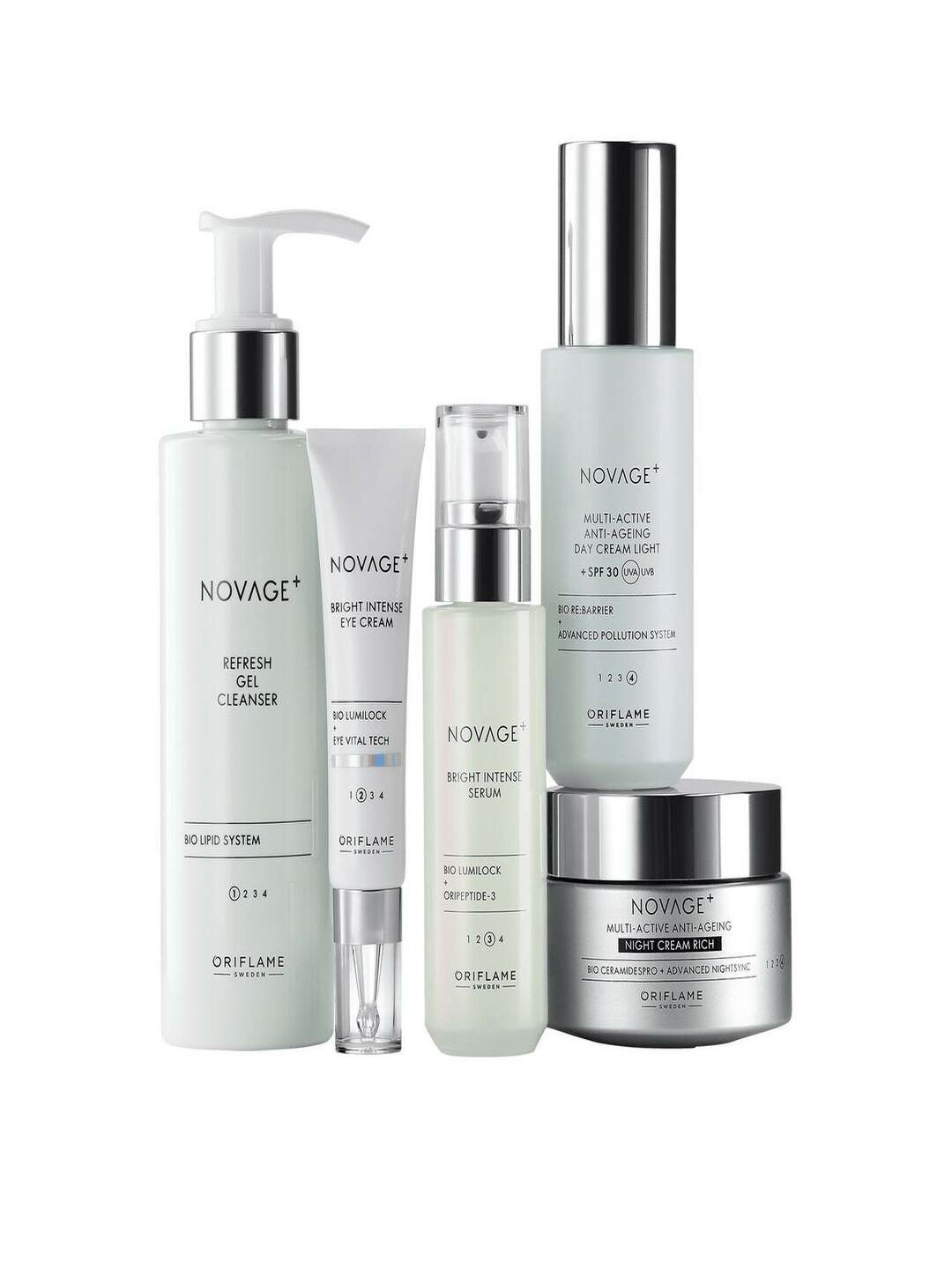 Novage комплексный уход против пигментации Bright Intense