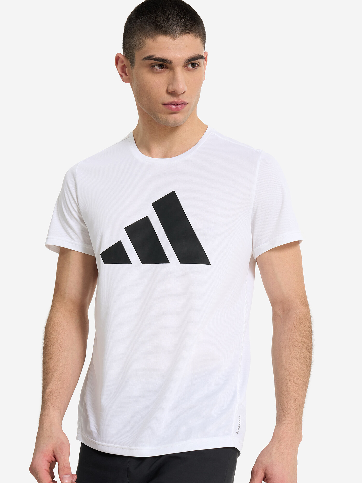 Футболка adidas, размер M, белый