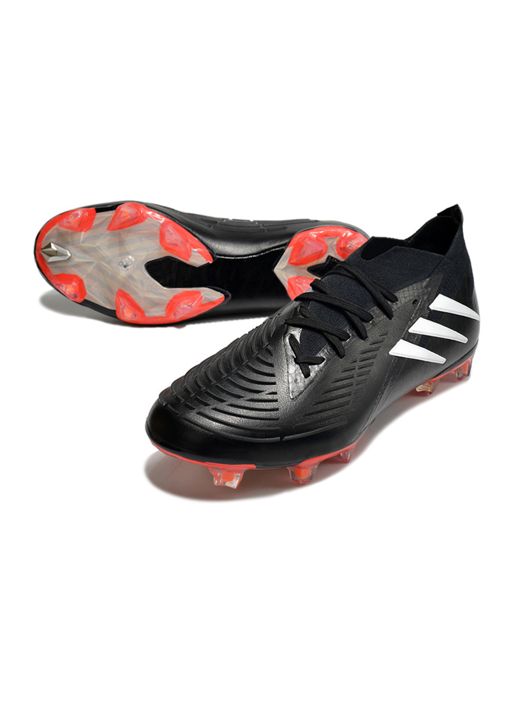 Бутсы , размер 40, black/orange — фото 1