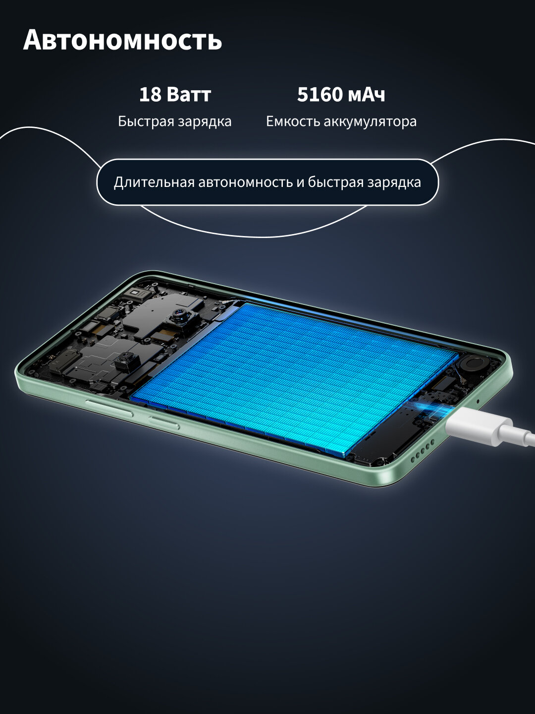 Смартфон POCO C75 8GB+256GB Black — фото 1