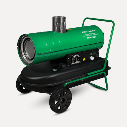 Изображение товара Тепловая пушка дизельная Electrolite TPDN-27000 ( 27000 Вт, 900 м3/час, 1.7 л/час, 36 л бак, непрямой нагрев)