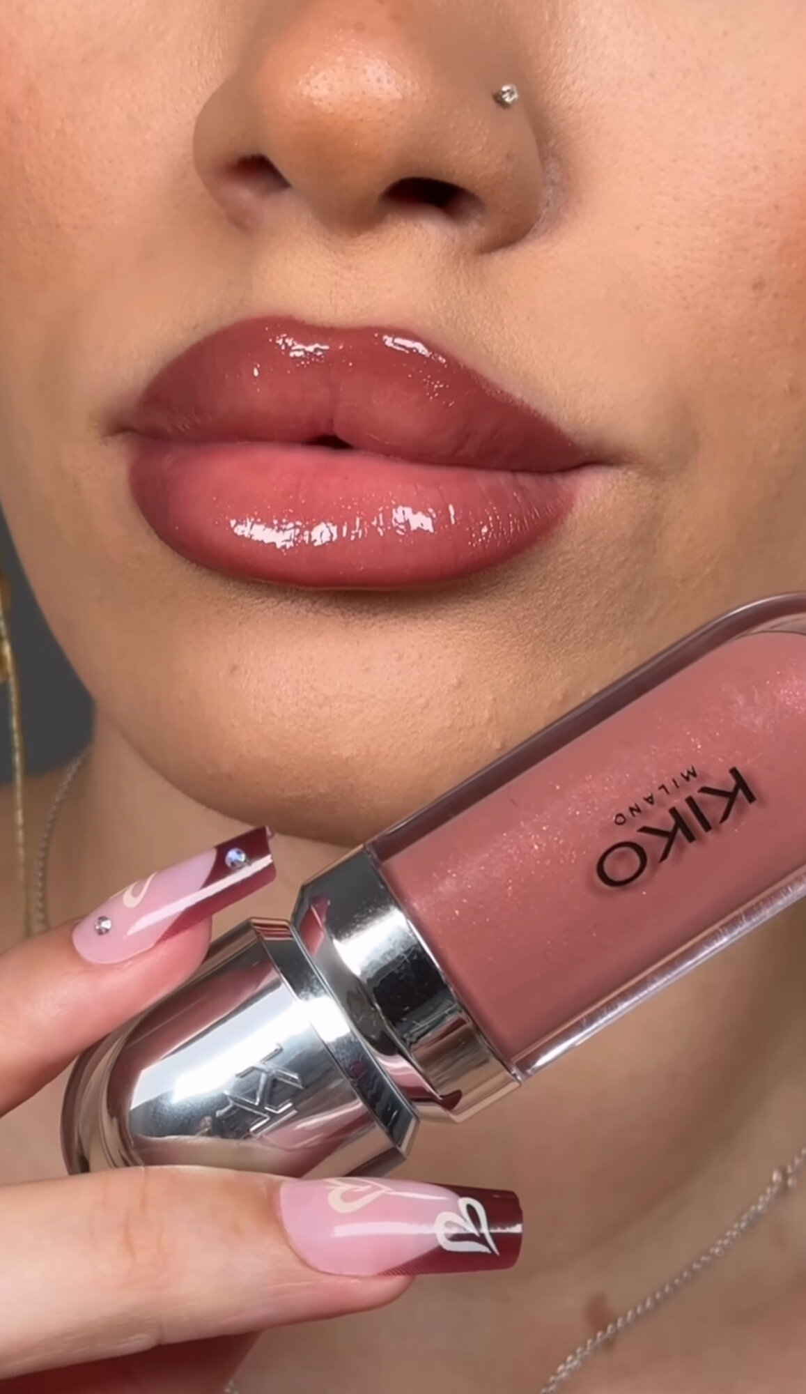 Kiko milano Блеск помада для губ, жидкий, смягчающий и сияющий, эффектом 3D