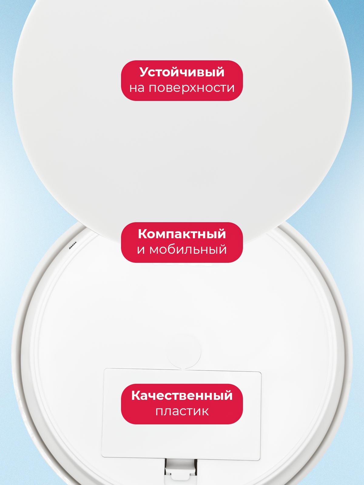 Вращающийся подиум для предметной съемки 14+20 см. с функцией вращения в обе стороны — фото 1