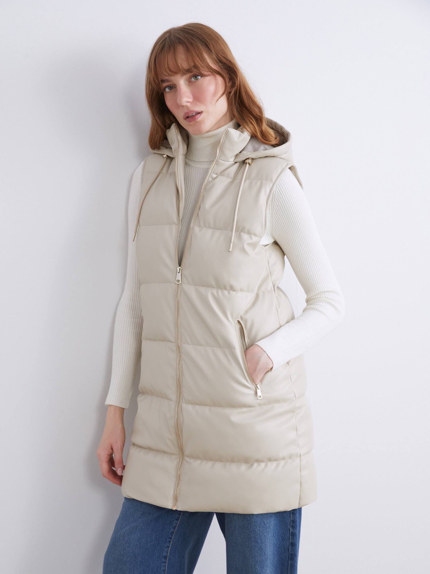 Жилет LC Waikiki размер 42 beige