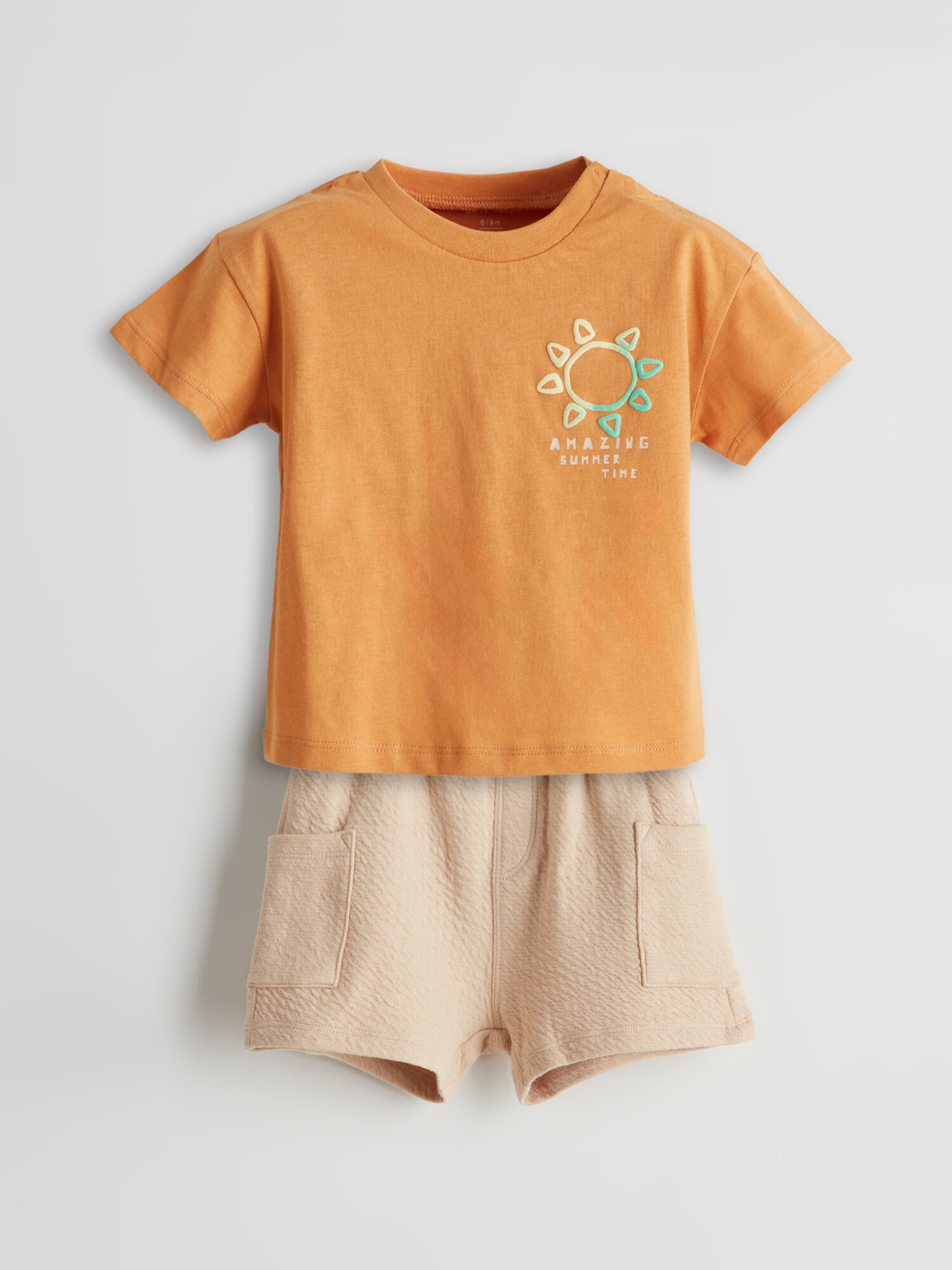 Комплект одежды LC Waikiki размер 3-6 месяцев orange