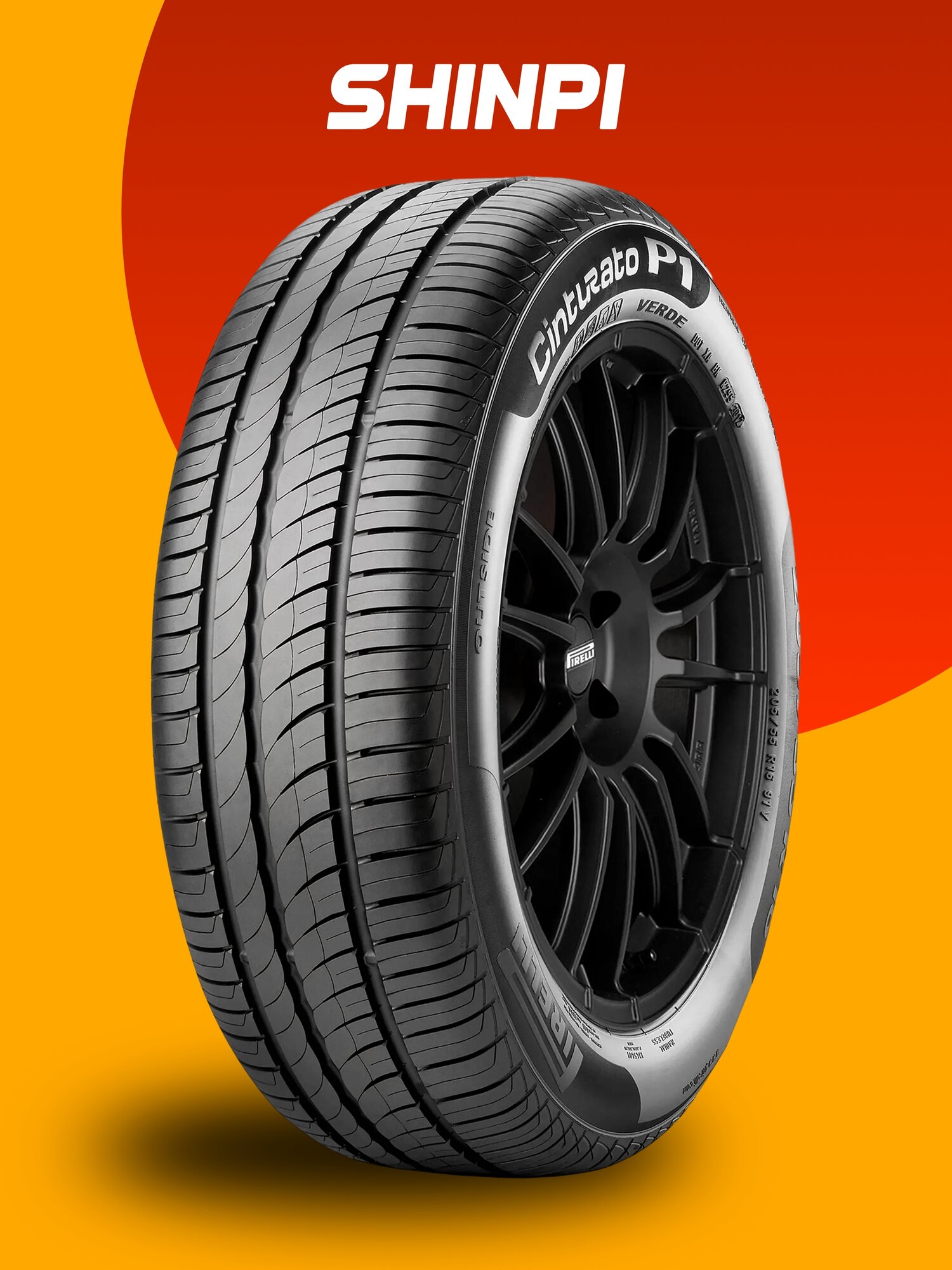 Pirelli Cinturato P1 195/65 R15 91V летние автомобильные шины