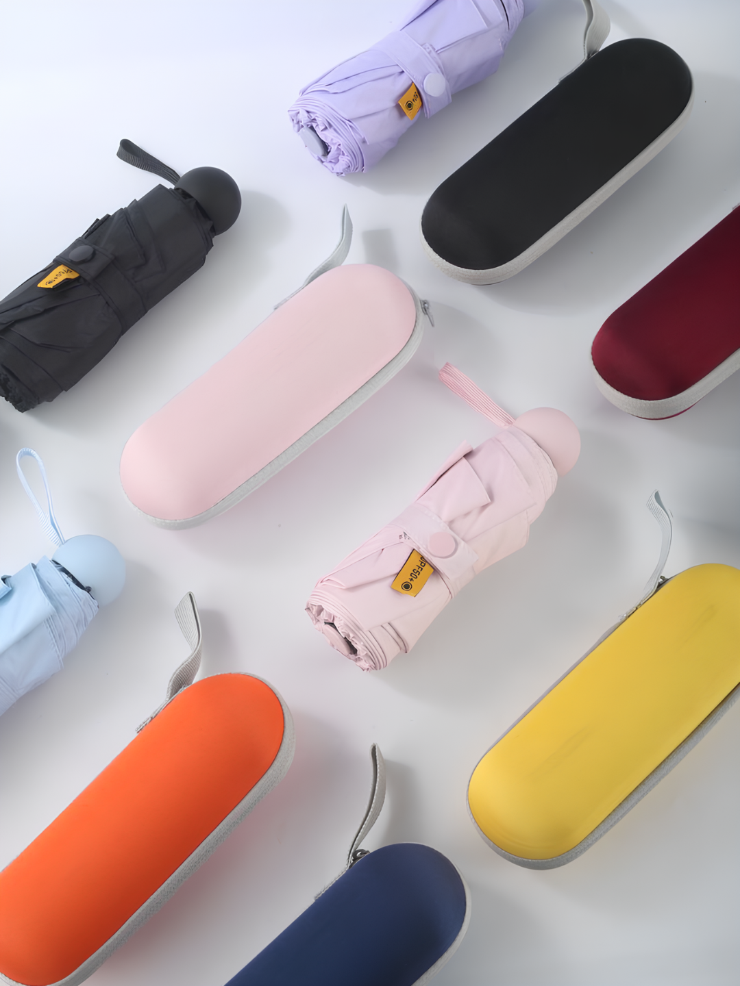 Мини-зонт , светло-зеленый — фото 1