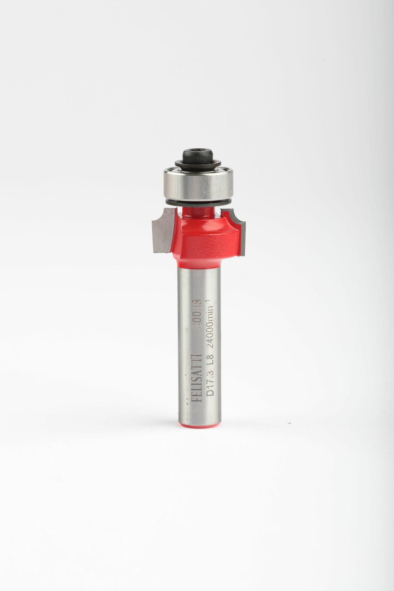 Фреза кромочная калевочная ф17х8 r2.4 хв. 8мм Felisatti