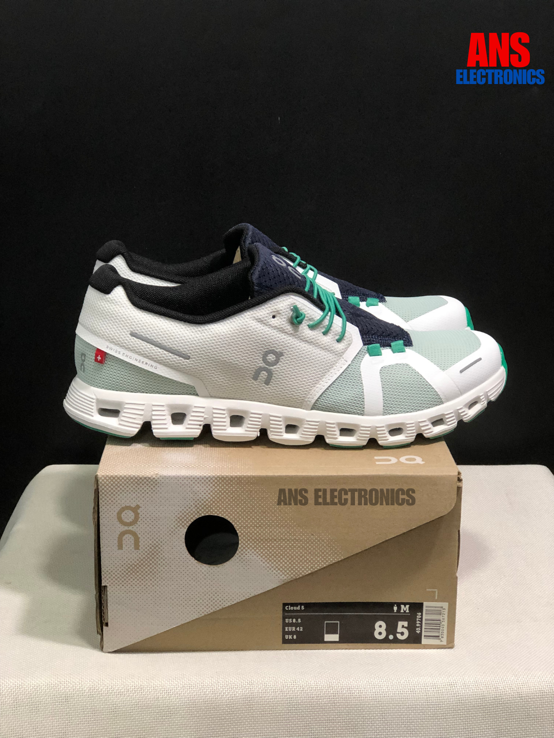 Кроссовки  On Cloud, полнота B (US)/ на среднюю стопу, размер 40, белый — фото 1