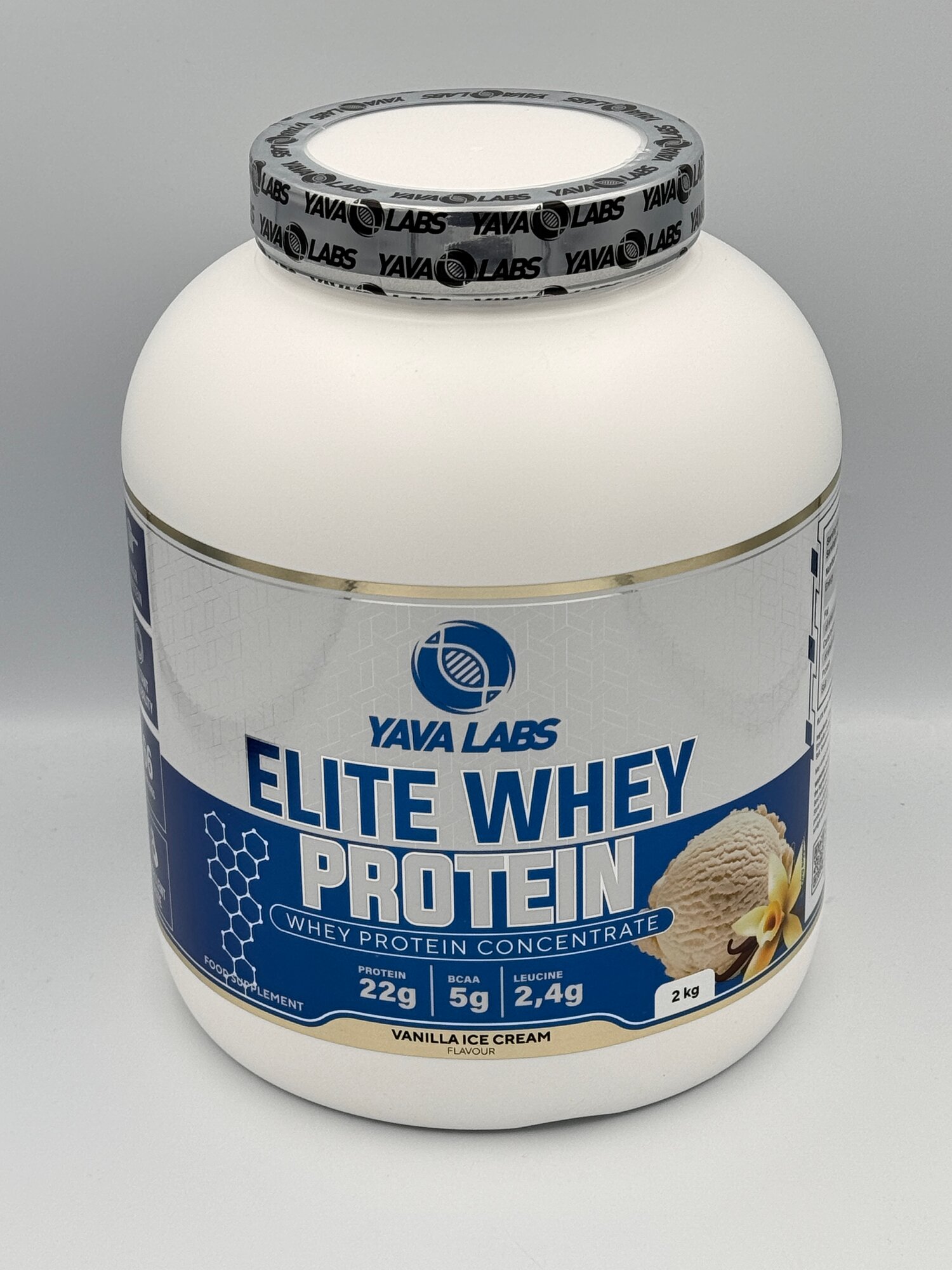 Yava Labs Whey 2kg Vanil протеин ява лабс Ванильный вкус для мышц