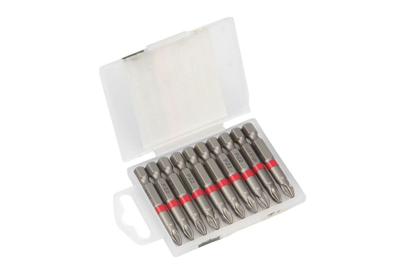 Биты 1 / 4 дм PZ2 х 50 мм 10 шт. 790725