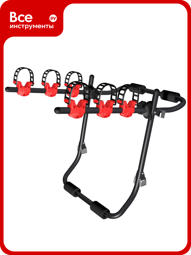 Багажник с хомутами для трех велосипедов Сорокин 16.121