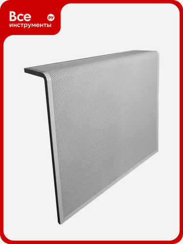 Изображение товара Экран на батарею Вентмаркет 1000x600x150 мм, перфорация кружок, цвет белый