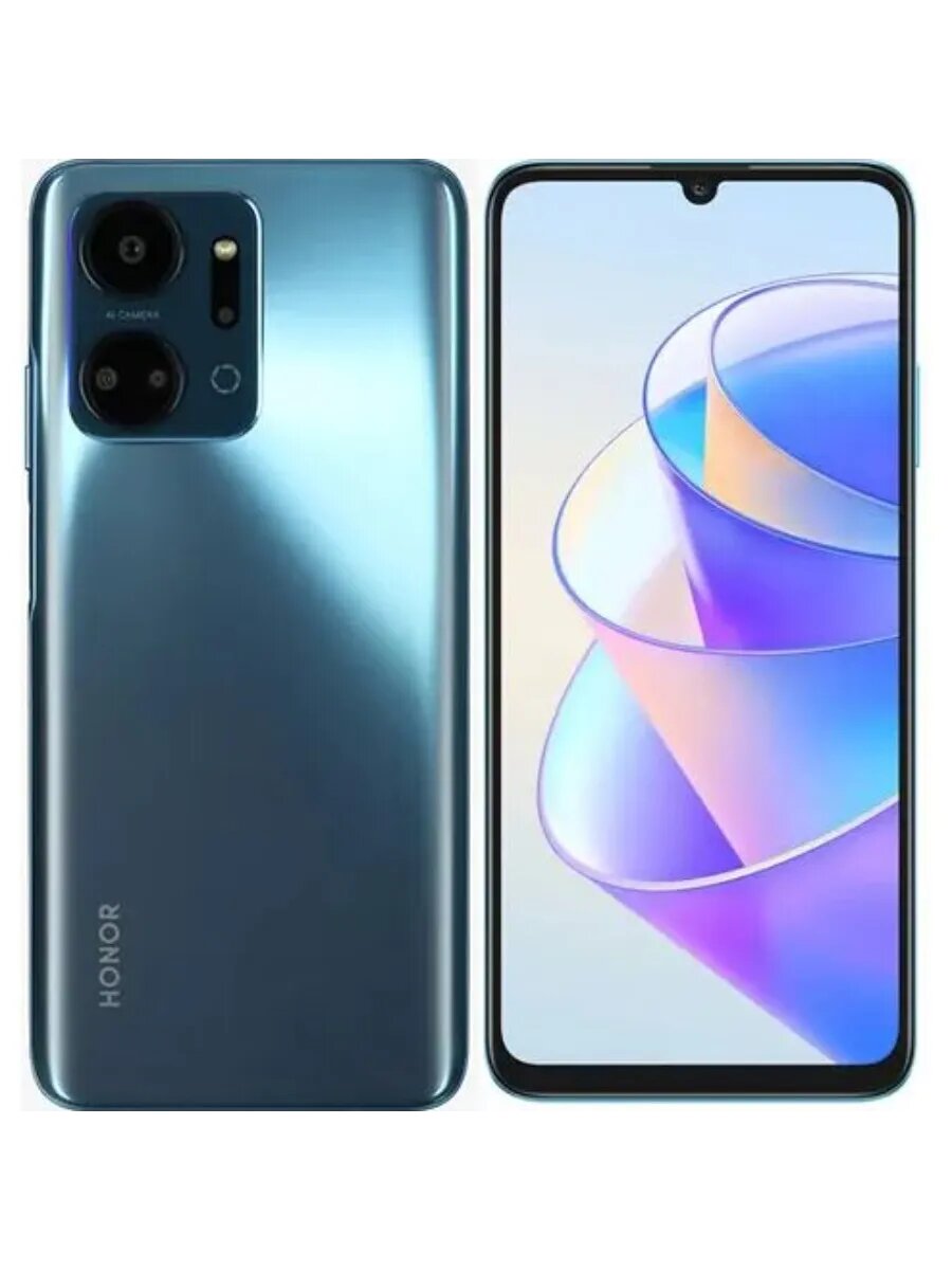 6.74" Смартфон X7a RKY-LX1 5109AMLS LTE 4+128 ГБ синий РСТ