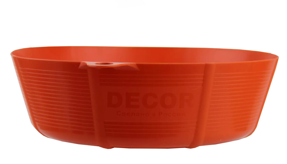 Емкость для гипса 067 л низкая DECOR 670-0067