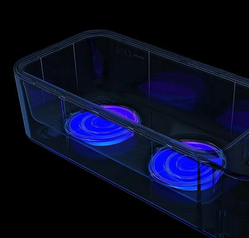 Картинки Очиститель ультразвуковой Двухъядерная версия Xiaomi Ultrasonic Cleaning Machine (CS-601) White Двухъядерная версия