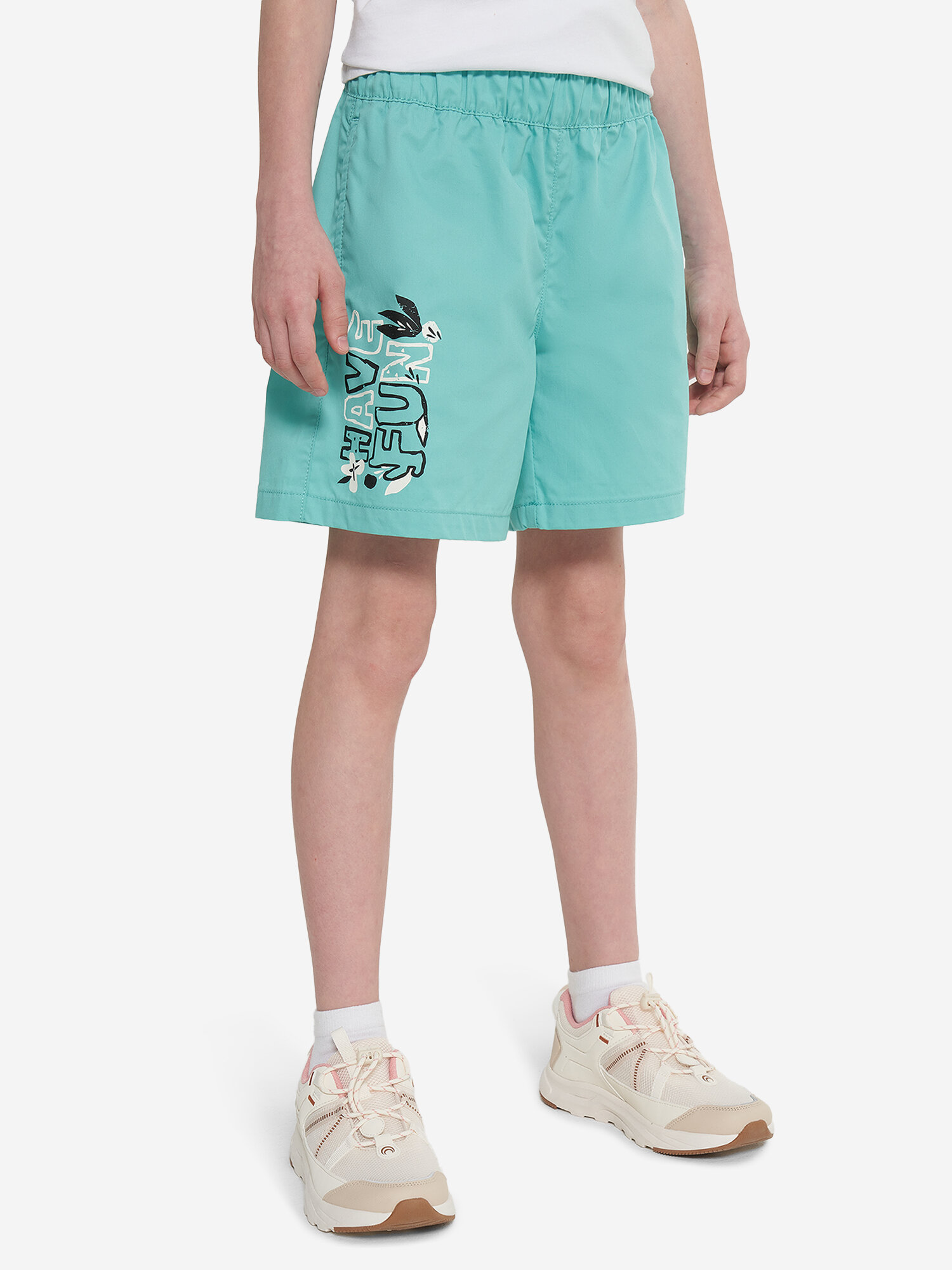 Шорты OUTVENTURE, размер 134-140, бирюзовый — фото 1