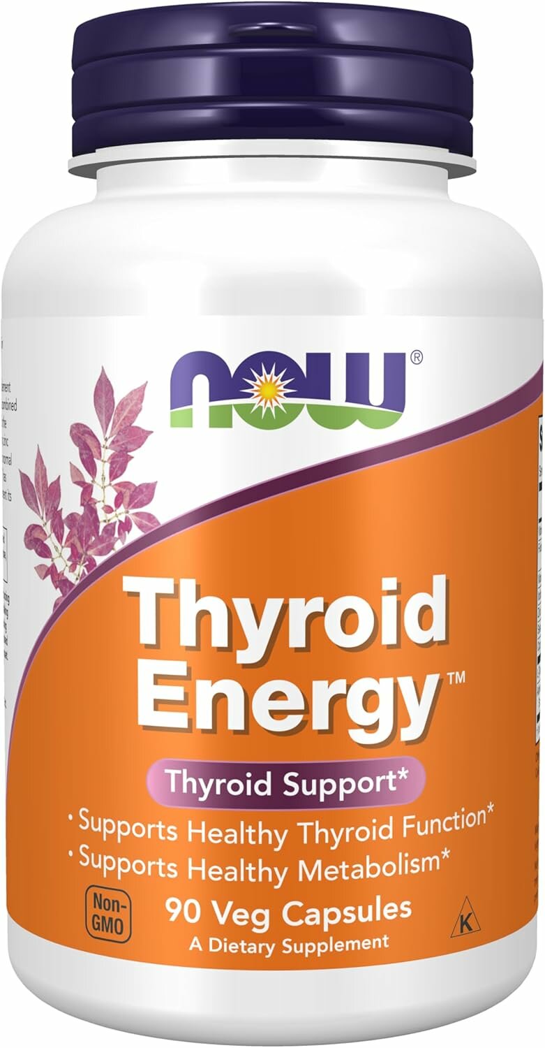 Комплекс для щитовидной железы NOW THYROID ENERGY 90 капсул для иммунитета для нервной системы для обмена веществ