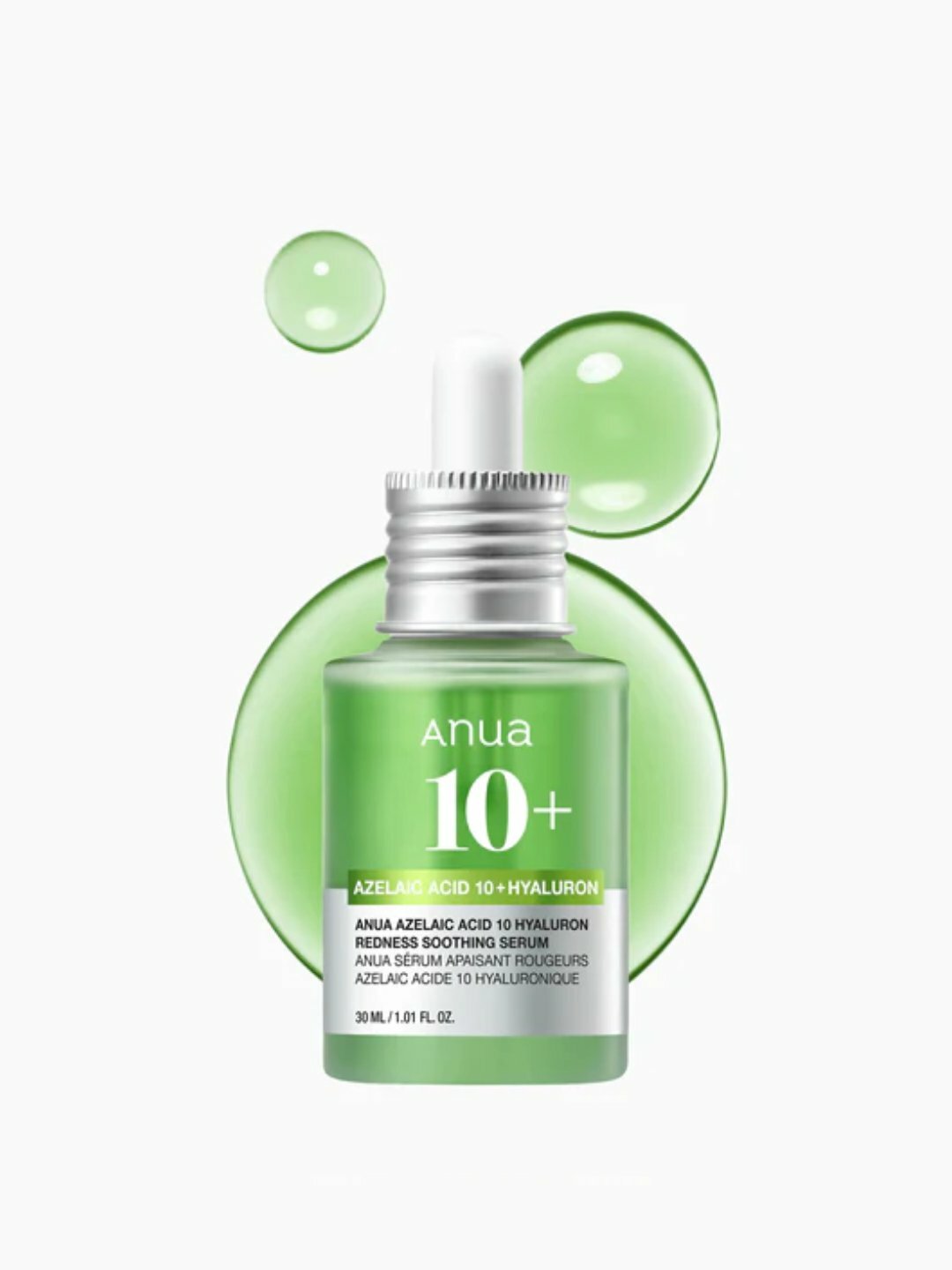 Успокаивающая сыворотка с азелаиновой кислотой ANUA Azelaic Acid 10 Hyaluron Redness