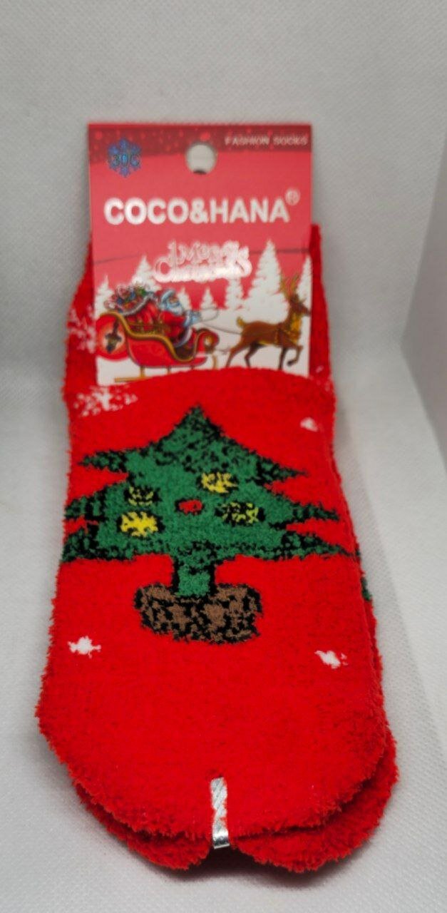 Носки "Дед Мороз и Санта", детские, для мальчиков и девочек, зима 2пара — фото 1