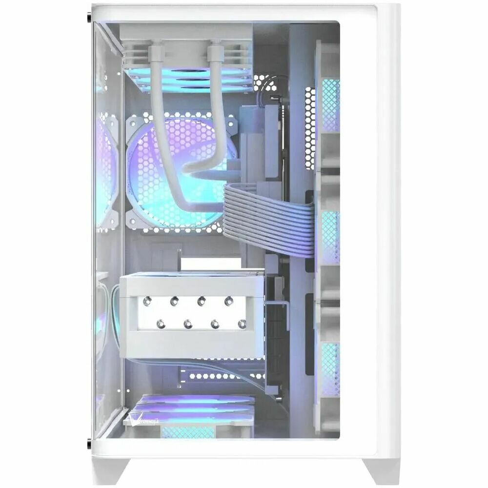 Корпус ATX Miditower Formula Crystal U2 White — фото 1
