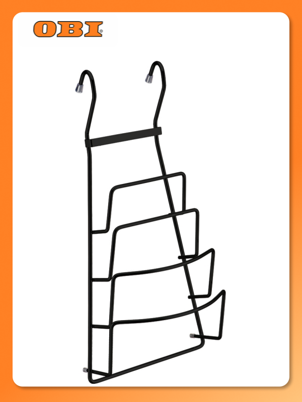 Полка для крышек LEMAX черная матовая 435х140 мм