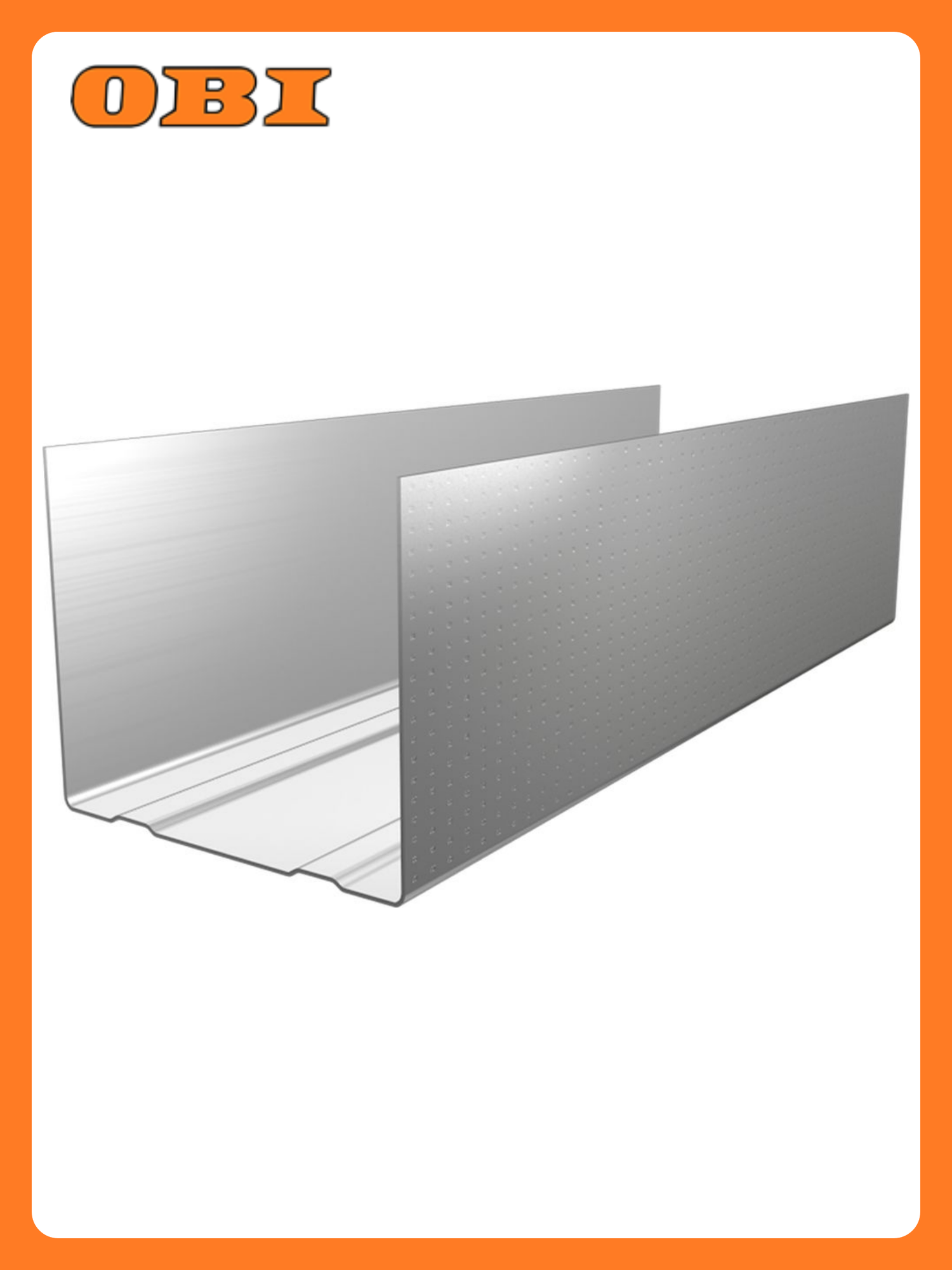 Профиль потолочный направляющий Таврос 3000х27х28 мм толщина 05 мм