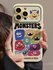Чехол Monsters, для iPhone 13 Pro Max, с принтом, мягкий, резиновый