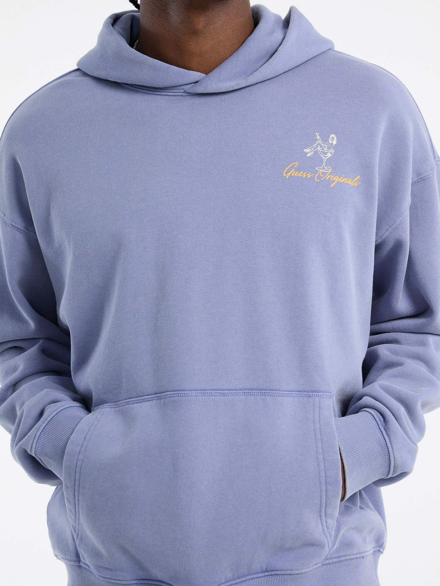 Толстовка GUESS GO TROPHY ROOM, размер S, , лавандовый — фото 1