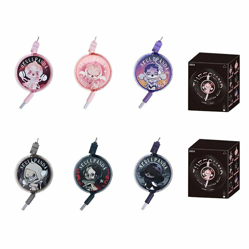 POP MART Skullpanda Sound Collection Mystery Boxes Single Mystery Box/Full Box 6 Pcs null