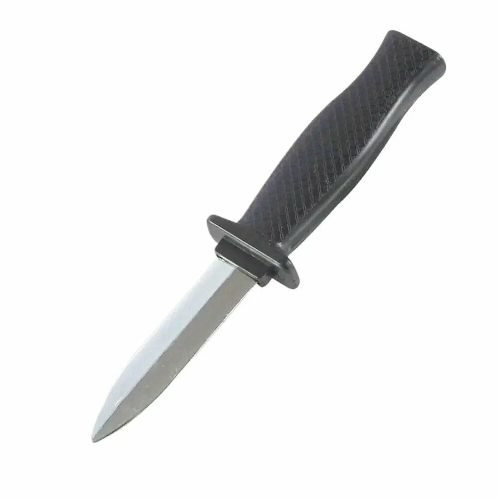 Нож со скрывающимся лезвием, розыгрыш. Игрушечный нож, прикол. Карнавальный аксессуар