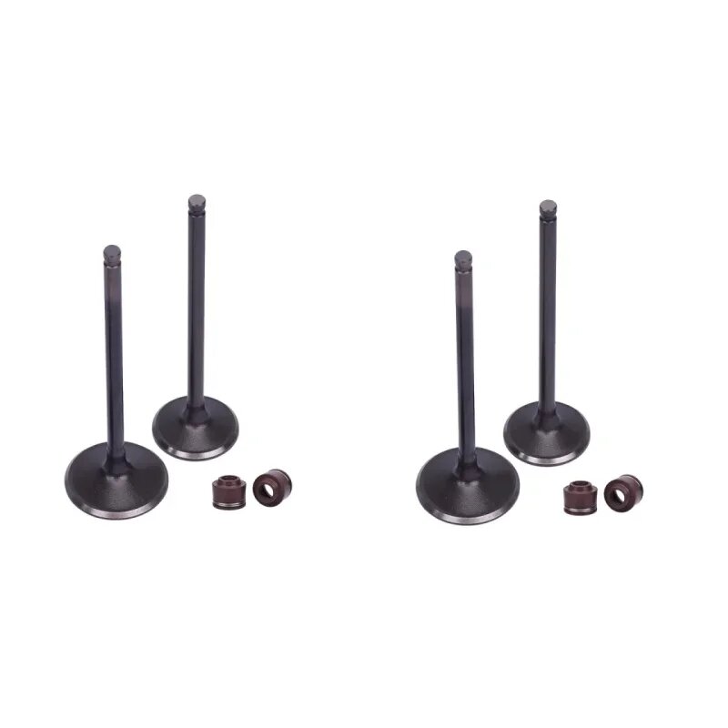 Для Honda AX-1 1988 1989 1990 NX250 Dominator 88 89 90 91 92 93 45 мм детали двигателя мотоцикла комплект штока впускного и выпускного клапана 2x intake 2x exhaust