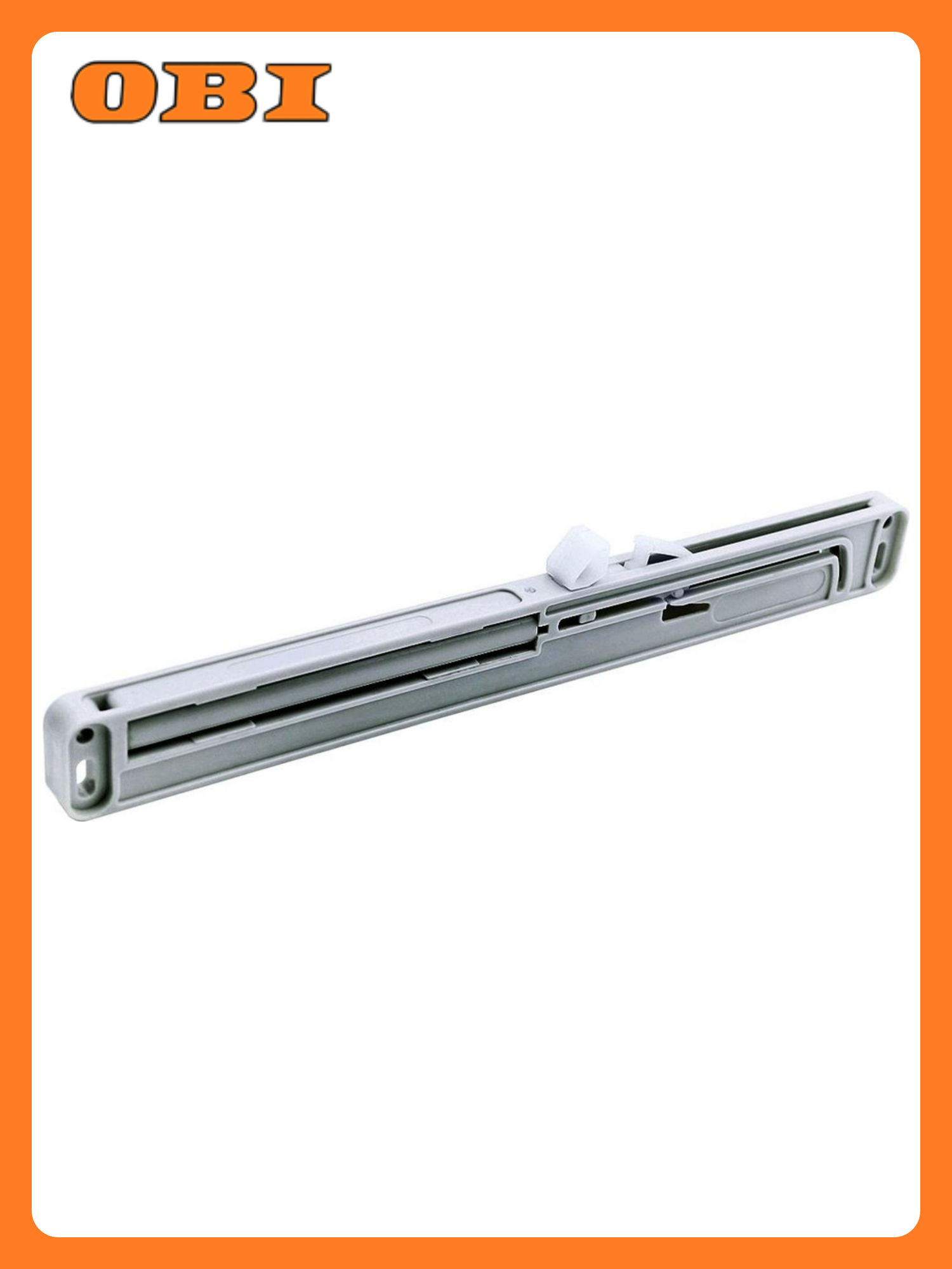 Доводчик мебельный Lemax Prof DM-NR-D для направляющих выдвижных ящиков бесшумный белый