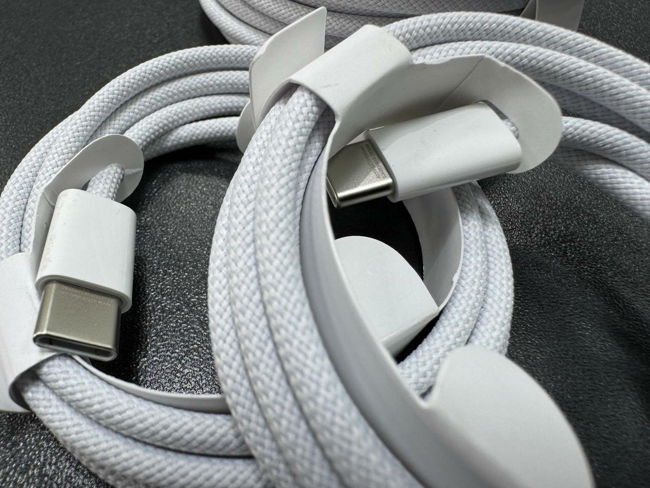 USB kabel iphone Кабель USB Type-C to Type для iPhone, 20W, быстрая зарядка, 1 м, белый оргинал 100% — фото 1